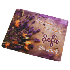 Mousepad "Cea mai minunata Sefa din lume!" 22x18 CM