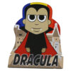 Magnet frigider din lemn, 6x7.5 CM, Romania, Dracula