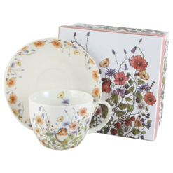 Cana jumbo din portelan "Wild Bird", in cutie decorativa
