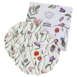 Set 2 farfurii desert "Flower Meadow", 19 CM, in cutie decorativa