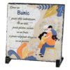 Placa ardezie "Doar un Bunic..." 19x19 CM