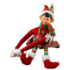Figurina Elf cu brate lungi si scai 40 CM, din textil