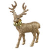 Figurina Cerb din plastic, 16 CM, auriu