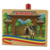 Cutie Sarpe "Romania" 8x6.5 CM, Poarta traditionala