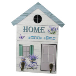 Suport pentru chei din lemn "Home Sweet Home", 19.5x26 CM