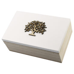 Cutie de bijuterii din lemn 19x12x7 CM, Copacul Vietii