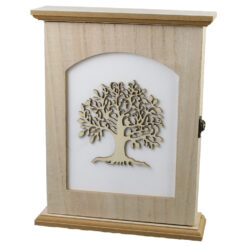 Cutie pentru chei din lemn, 21x26 CM, Copacul Vietii