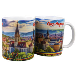 Cana ceramica "Cluj-Napoca/Romania", 330 ml