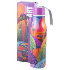 Sticla termos 500 ml, "Modern Bubbly Hills", in cutie decorativa