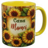 Cana ceramica "Cana Mamei", 330 ml, Floarea Soarelui