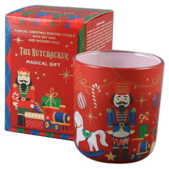 Lumanare de Craciun parfumata in pahar 150 gr, The Nutcracker