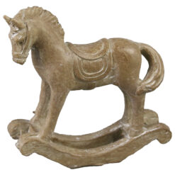 Cal balansoar din rasina 9x10 CM, maro