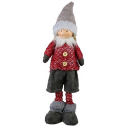 Figurina Copil din textil 45 CM, Bordo