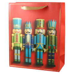 Punga cadou Craciun 26x32 CM, Spargator de nuci