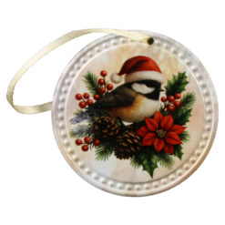 Magnet de frigider din ceramica 6.5 CM, cu agatatoare, Pasare