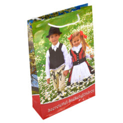 Punga cadou din hartie 17x27 CM - Port secuiesc