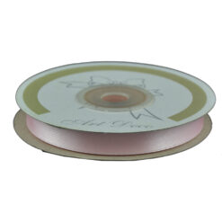 Rola panglica satin Roz pal 10 mm x 25 m, Art Deco