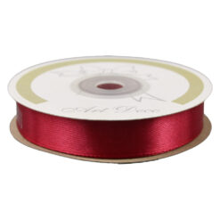 Rola panglica satin Bordo 15 mm x 25 m, Art Deco