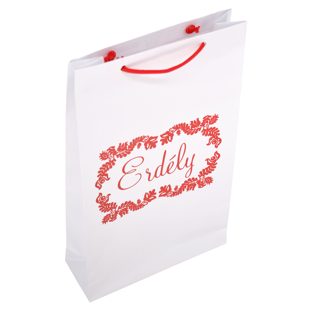 Punga cadou din hartie laminata 17x28 CM - Erdely - imagine 2