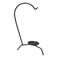 Suport pentru ceaun de servit 30 CM - Negru