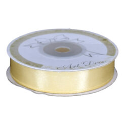 Rola panglica satin Auriu 15 mm x 25 m, Art Deco