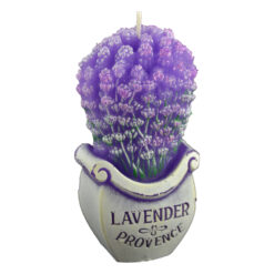 Lumanare parfumata Lavender Bouquet, 13 CM - Ghiveci de flori