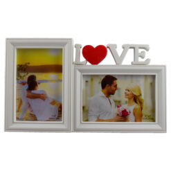 Rama foto tip stativ - Dim. poza 2 buc 10x15 cm - Design Love