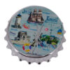 Magnet pentru frigider cu desfacator Black Sea/Romania 6 CM