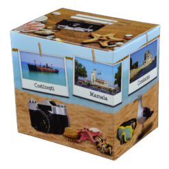 Cana realizata din ceramica in cutie - Design Black Sea (Model 1)