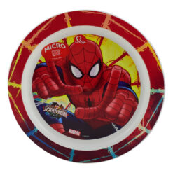 Farfurie intinsa din plastic Spiderman, 22 CM