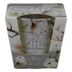 Lumanare parfumata in pahar Cotton Fresh