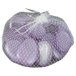 Pietre decorative din sticla Mov transparent 4 CM - 500 gr