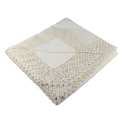 Fata de masa traditionala din bumbac, dreptunghiulara, 300x160 CM, Crem