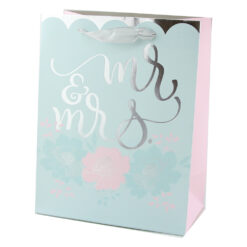 Punga cadou din hartie 18x23 CM - Mr&Mrs