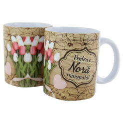 Cana ceramica "Pentru o Nora minunata!" 330 ml