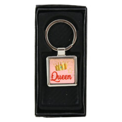 Breloc personalizat "Queen", metalic