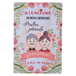 Puzzle personalizat "Felicitari, veti avea un nepotel!" 20x29 CM