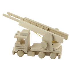 Jucarie din lemn Masina de pompieri 22 CM