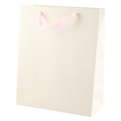 Punga cadou din hartie 26x32 CM - Roz pal unicolor