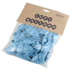 Set 50 baloane 31 CM, Albastru deschis