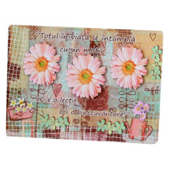 Puzzle 80 piese "Totul in viata se intimpla cu un motiv..." 20x14.5 CM