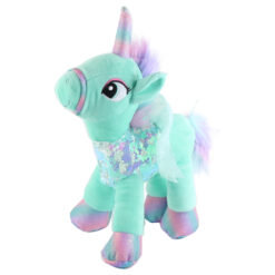 Jucarie de plus - Unicorn cu paiete 30 CM