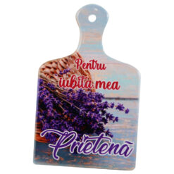 Magnet din ceramica "Pentru iubita mea Prietena" 6x9.5 CM