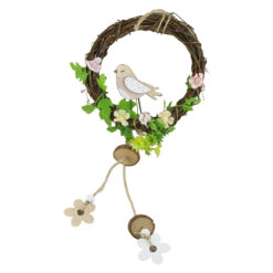 Coronita Usa cu pasare si flori 15x46 CM