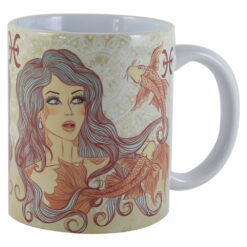 Cana ceramica Zodia Pesti, 330 ml