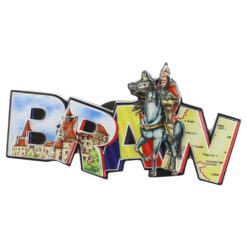 Magnet de frigider din rasina 10x5 CM, Bran