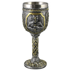 Pocal din metal si rasina Cavaler 8x19 CM