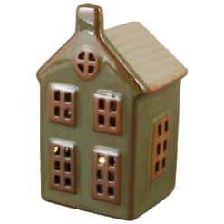 Casuta din ceramica cu led 6x11 CM, verde