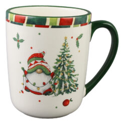 Cana de Craciun, din ceramica, 500 ml, Spiridus