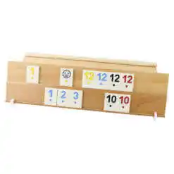 Joc remi in cutie de lemn Medias 36x6 cm